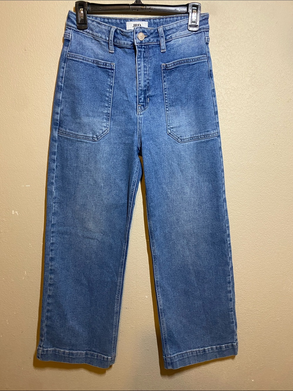 Women's Blue Straight Leg Jeans